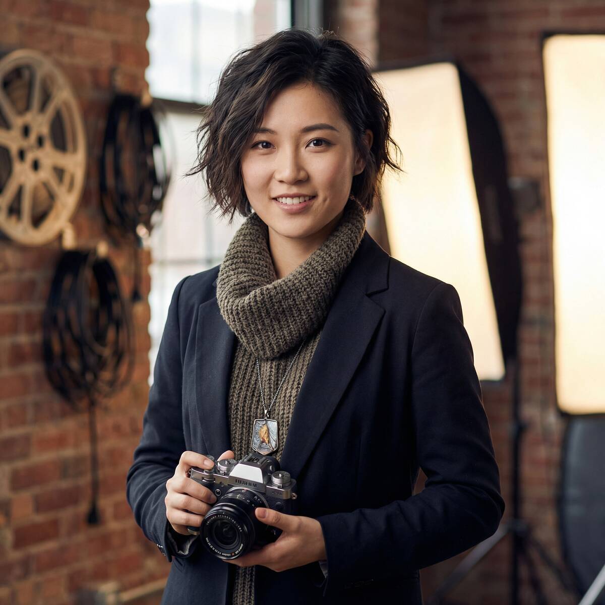 制服诱惑摄影总监李雨晴