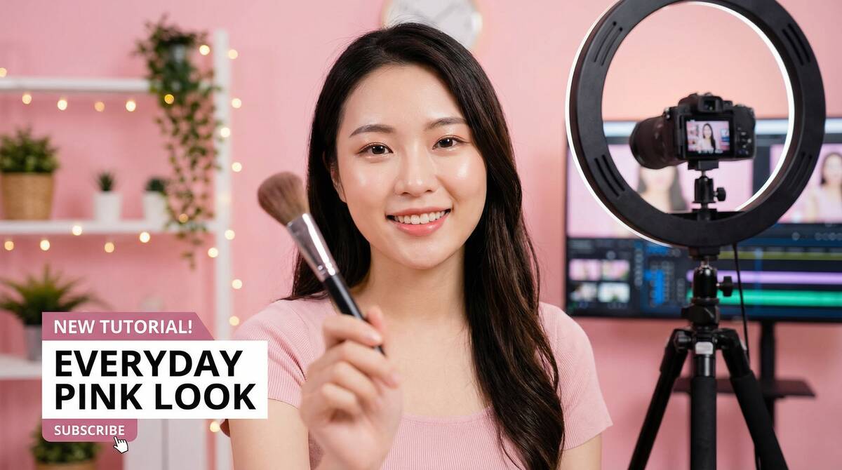 制服诱惑美妆视频教程